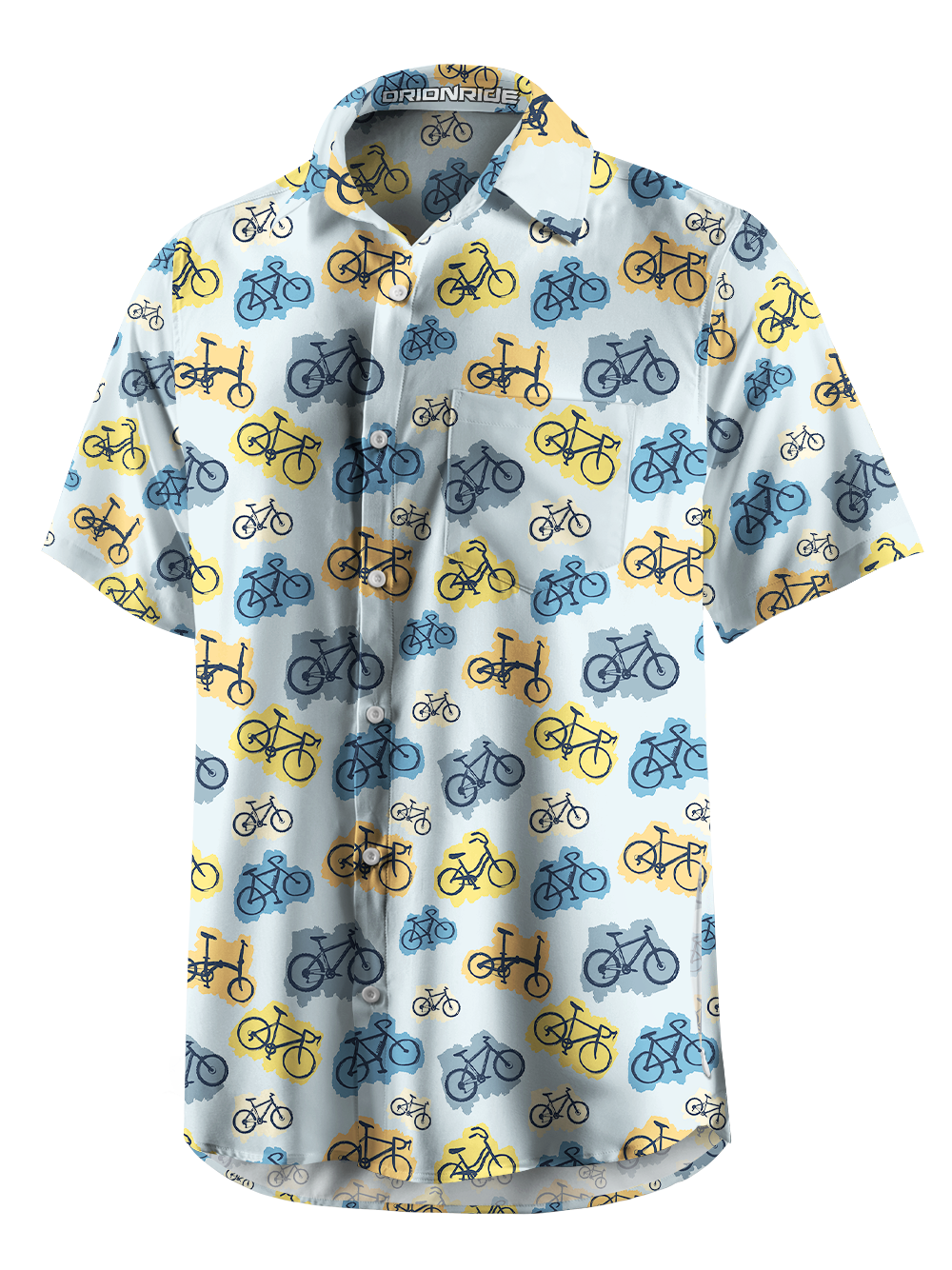 Orionride Sense Of Freedom Zipper Pockets Ultra Lightweight Short Sleeves Gravel Shirt