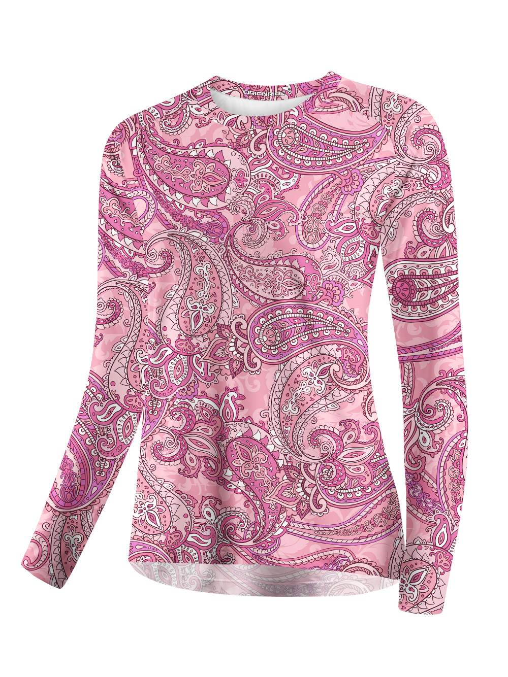 Orionride Pink Paisley Women's Quick Dry Downhill Jersey