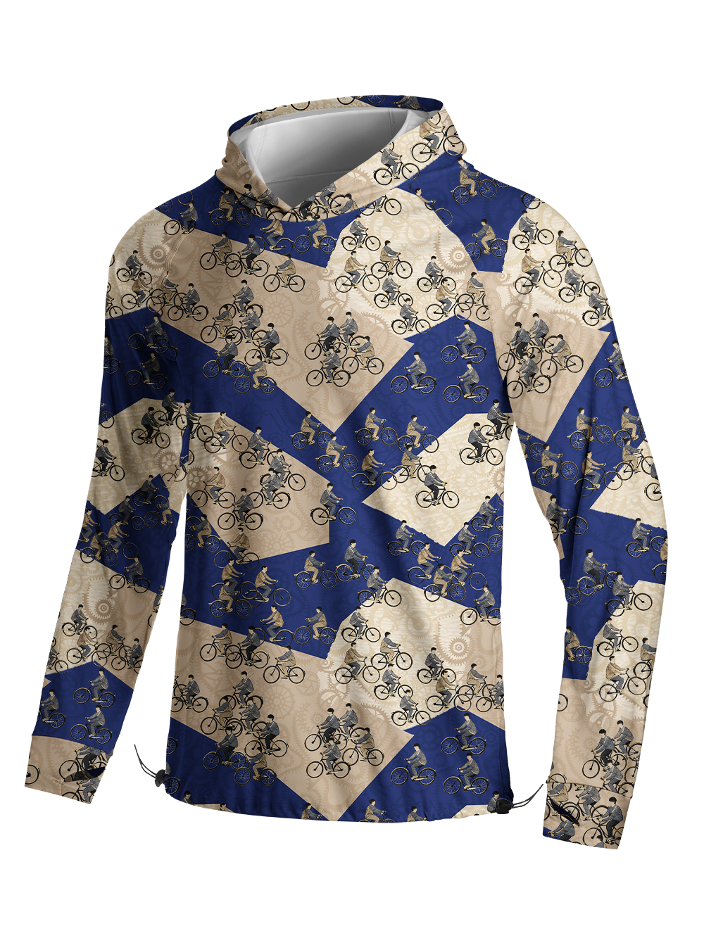 Orionride Cyclist Gathering Long Sleeve Cycling Hoodie Shirt