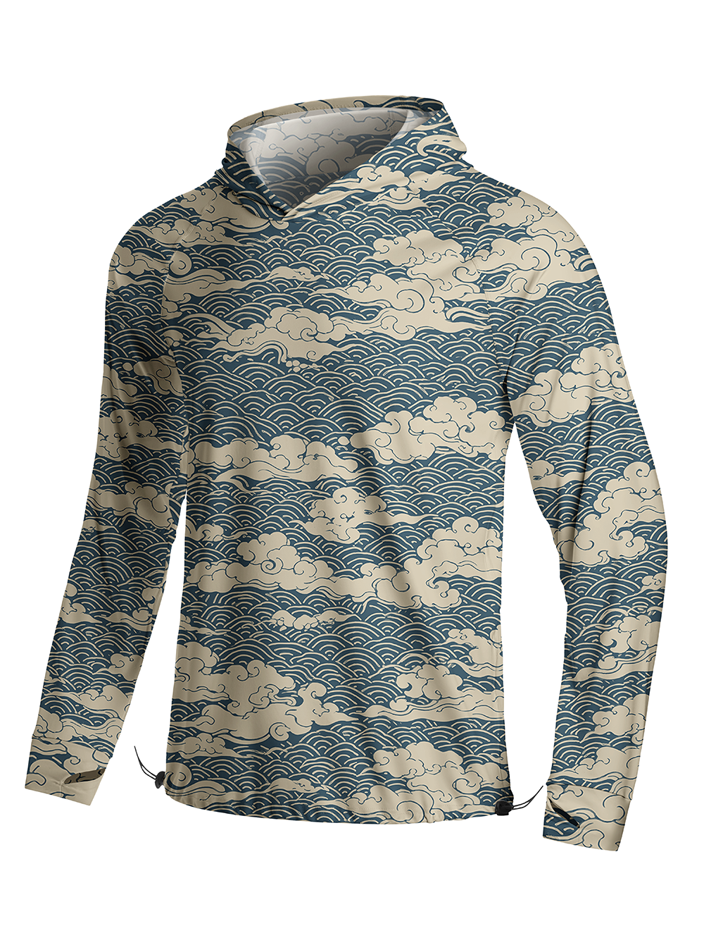 Orionride Above The Clouds Long Sleeve Cycling Hoodie Shirt