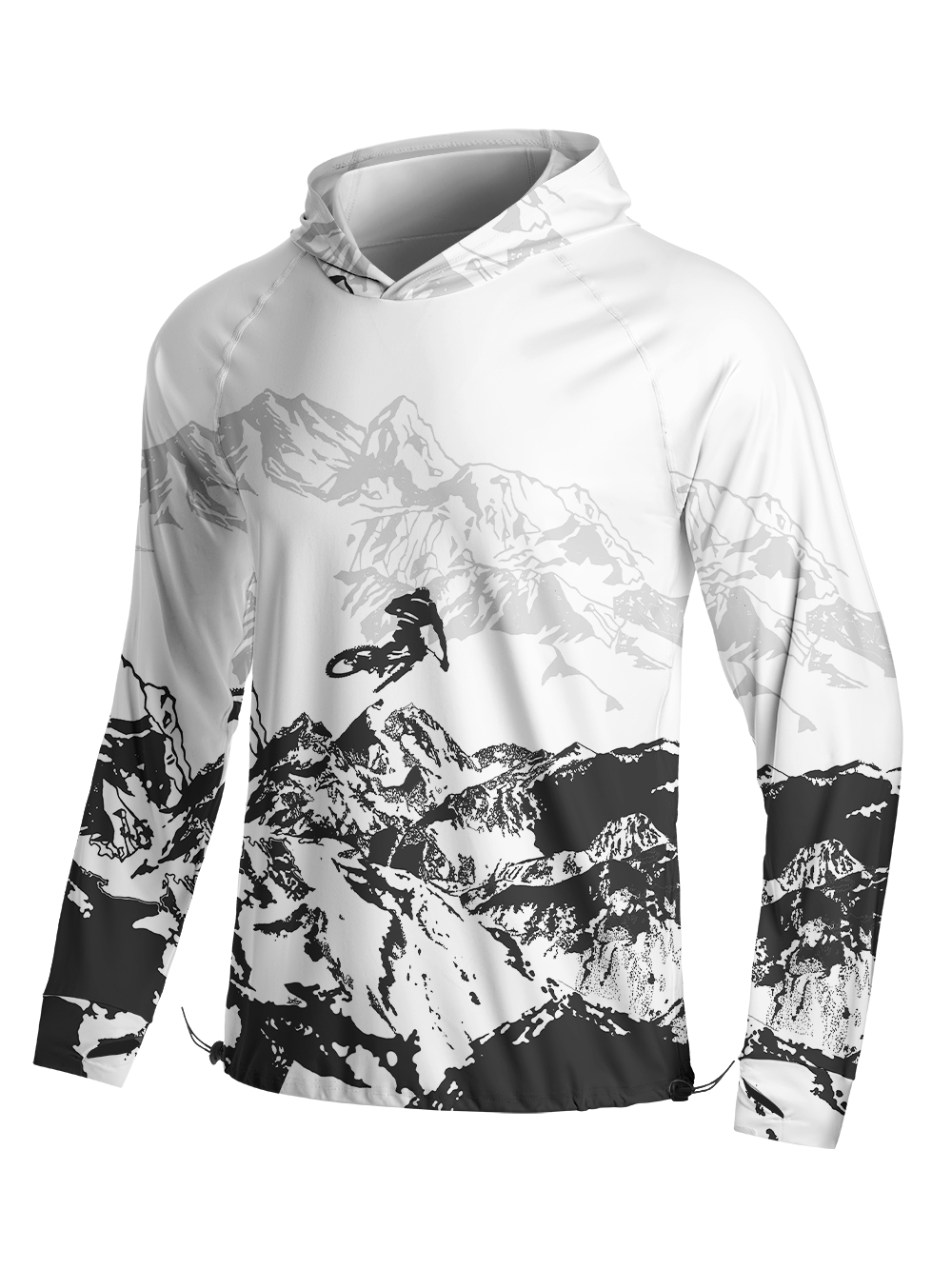 Orionride Hill Racing Long Sleeve Cycling Hoodie Shirt