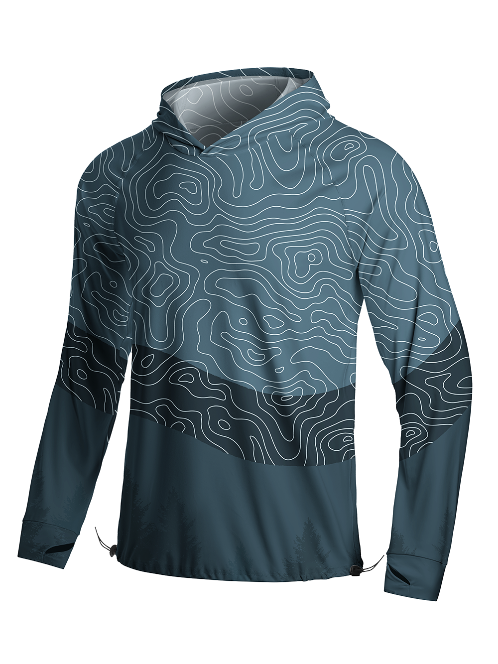 Orionride  Challenging Contour Long Sleeve Cycling Hoodie Shirt