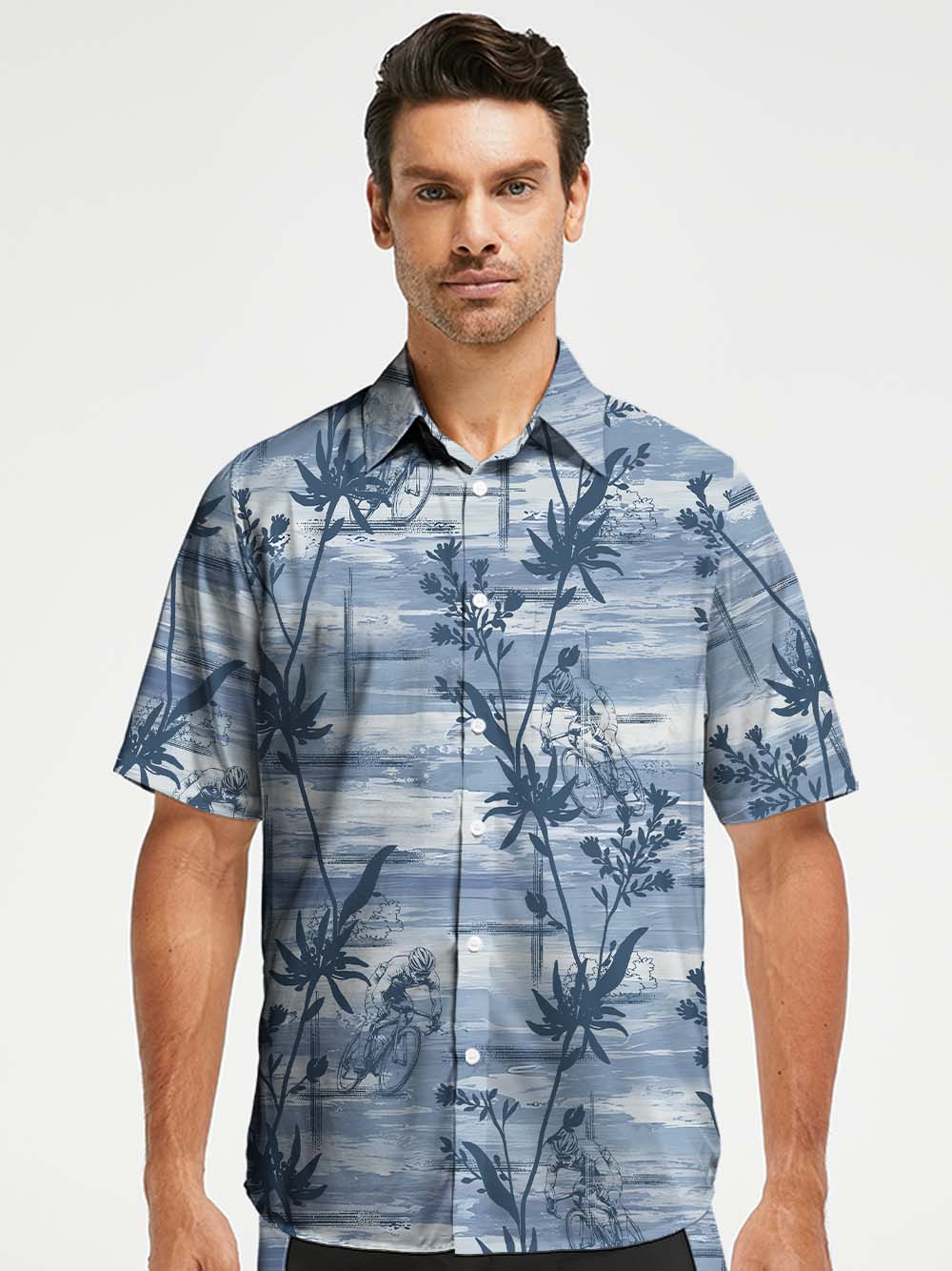 Orionride Bay Adventure Zipper Pockets Ultra Lightweight Short Sleeves Gravel Shirt