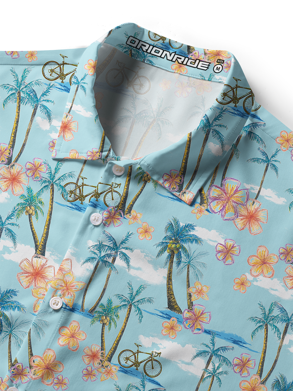 Orionride Passionate Beach Zipper Pockets Ultra Lightweight Short Sleeves Women's Gravel Shirt