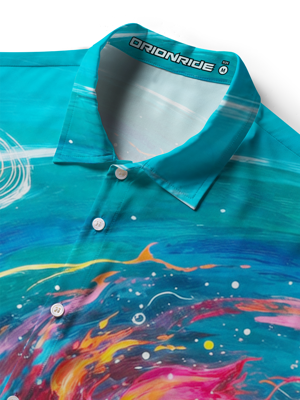 Orionride Energy Vortex Matrix Zipper Pockets Ultra Lightweight Short Sleeves Women's Gravel Shirt