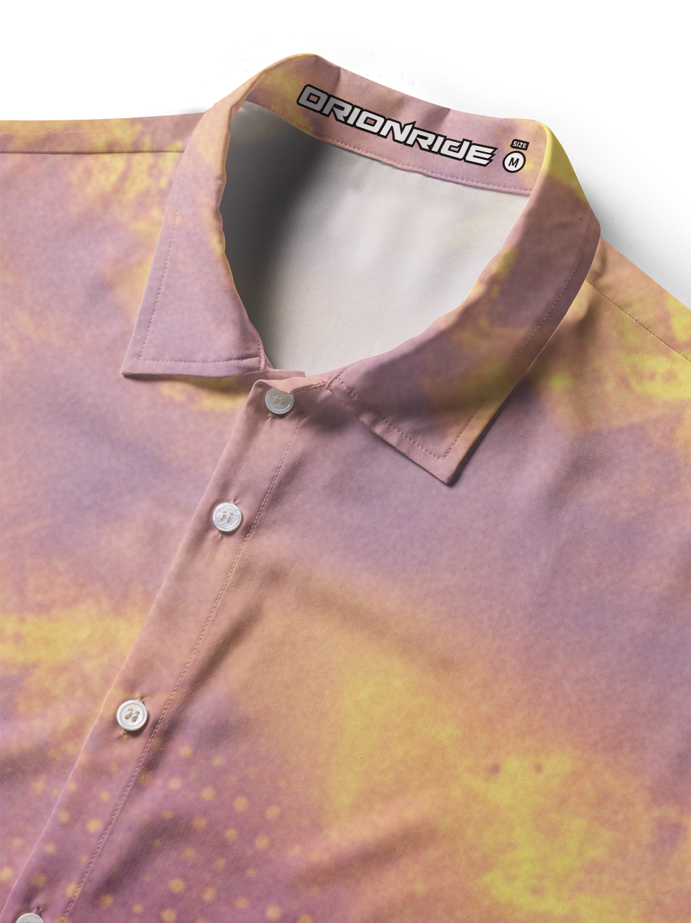 Orionride Starry Sky Dot Matrix Zipper Pockets Ultra Lightweight Short Sleeves Women's Gravel Shirt