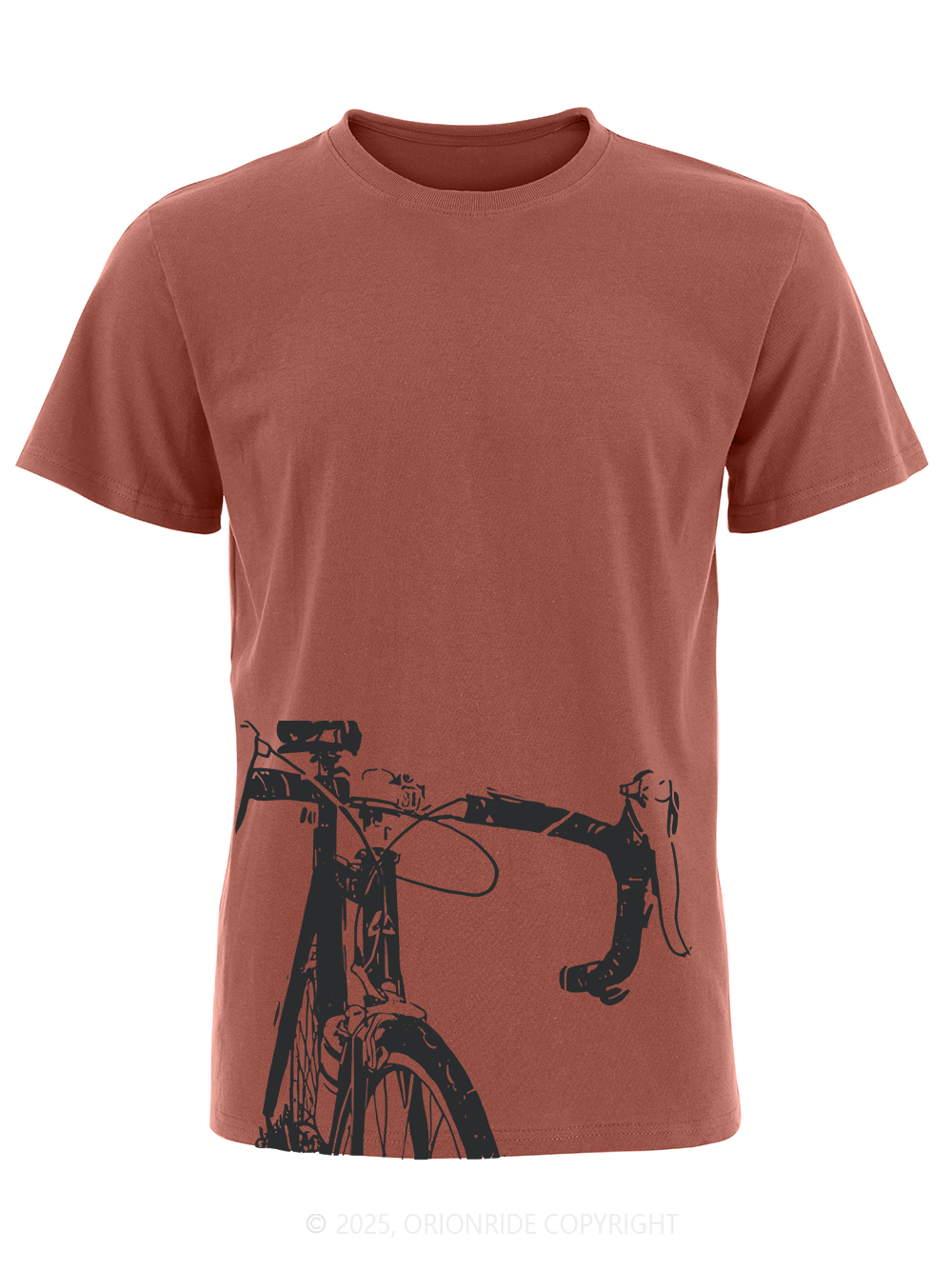 Orionride Bicycle Handlebars Short Sleeves Bike T-Shirt