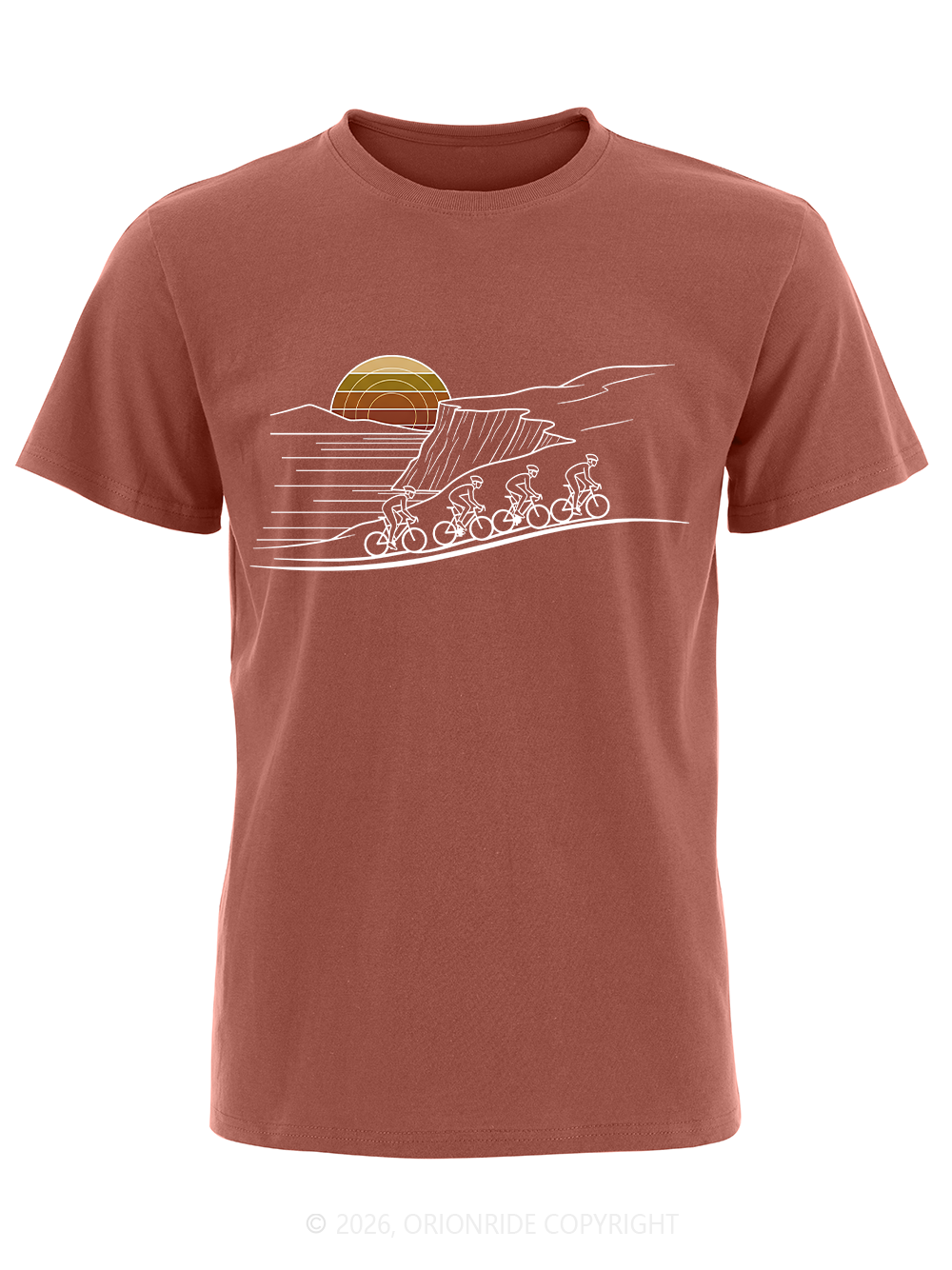 Orionride Traveling In Groups Short Sleeves Bike T-Shirt