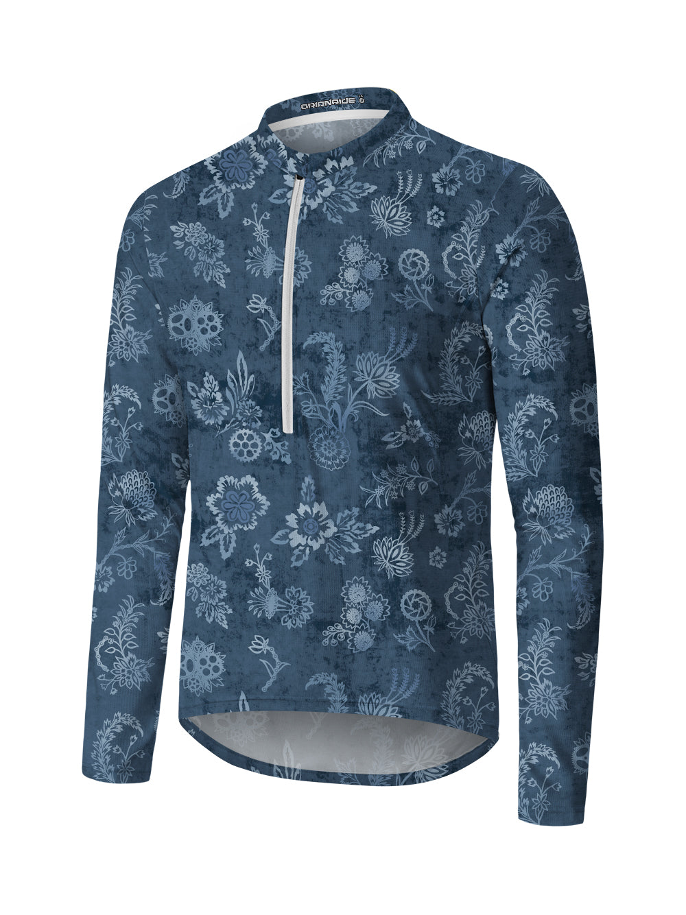 Orionride Gear Petals Long Sleeve Half Zipper Mountain Bike Jersey