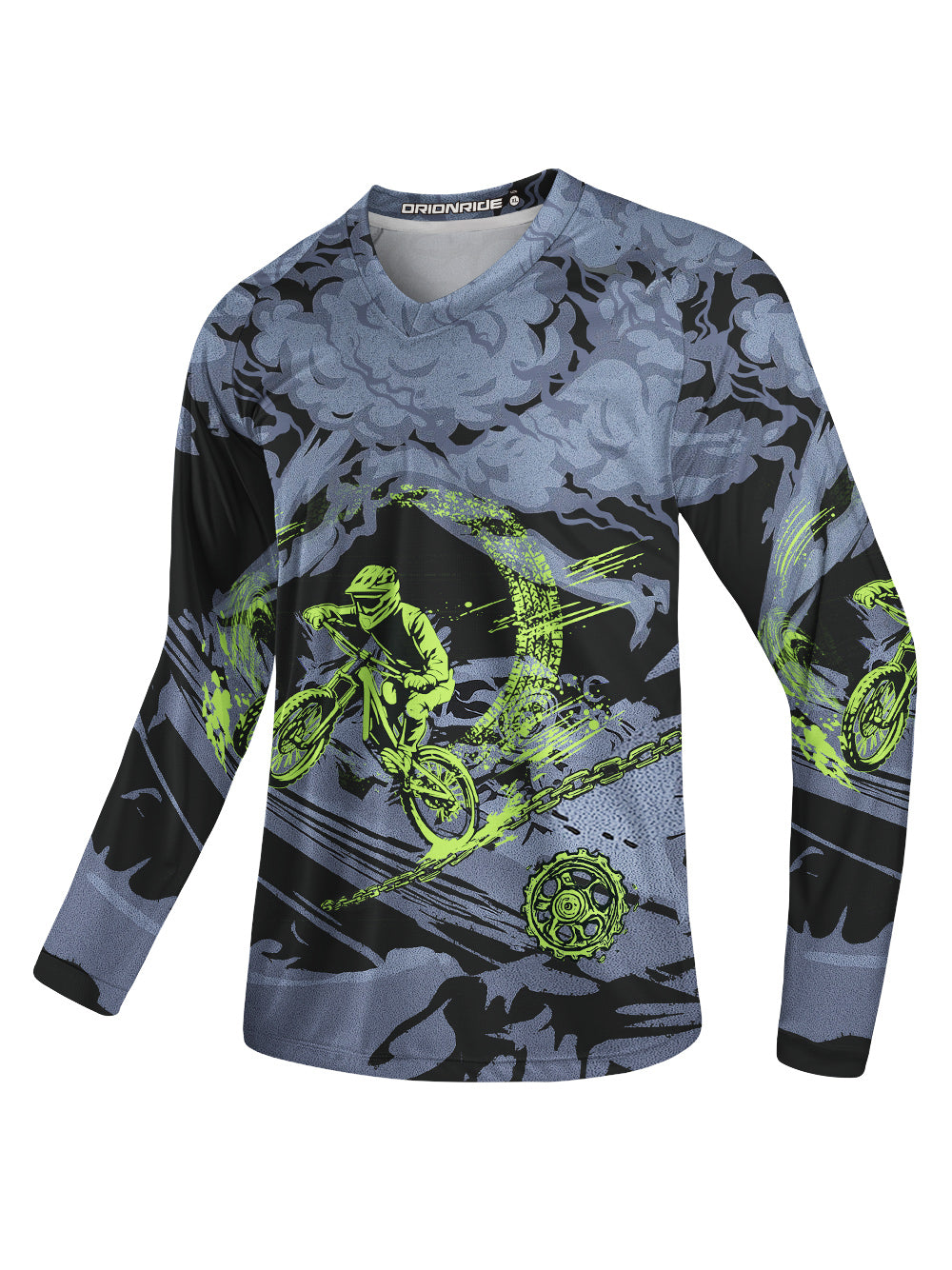 Orionride Through The Clouds Long Sleeve Downhill Jersey