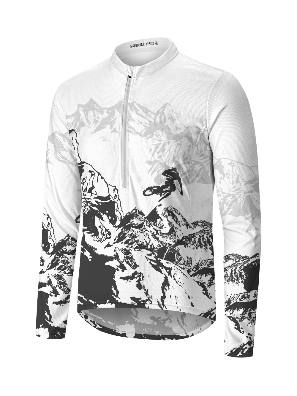 Orionride Hill Racing Long Sleeve Half Zipper Mountain Bike Jersey