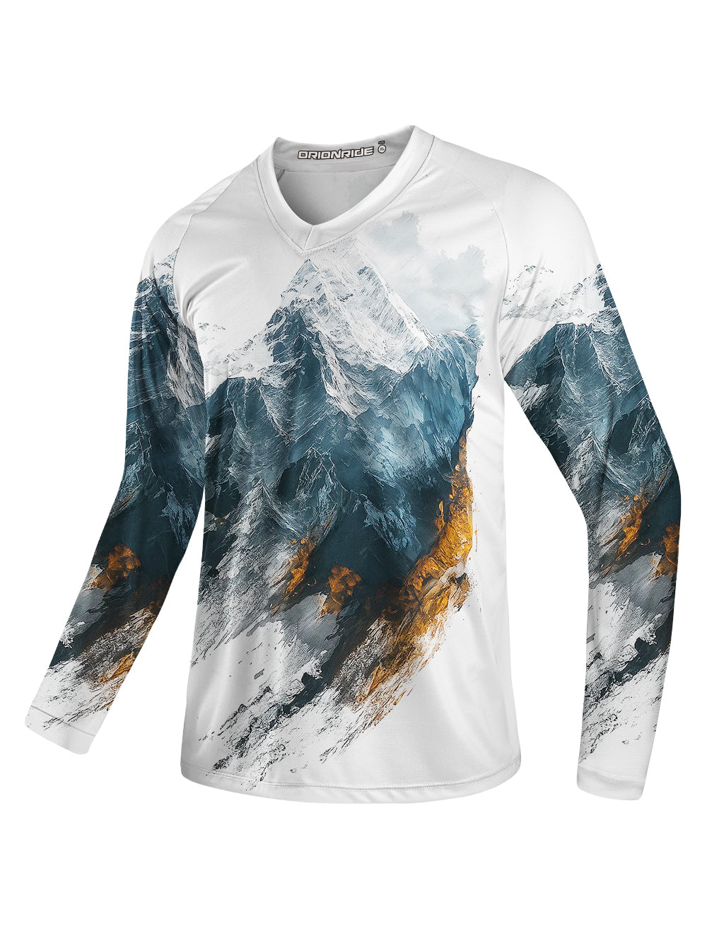 Orionride Snow Mountain Memories Long Sleeve Downhill Jersey