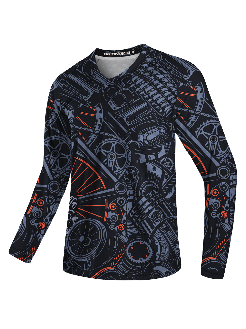 Orionride Metal Parts Long Sleeve Downhill Jersey