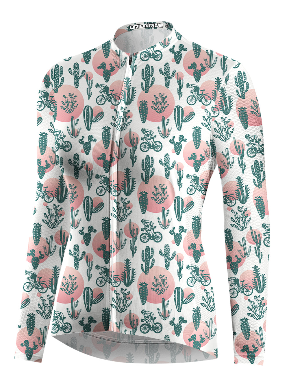 Orionride Cactus Ride Women's Long Sleeve Cycling Jersey
