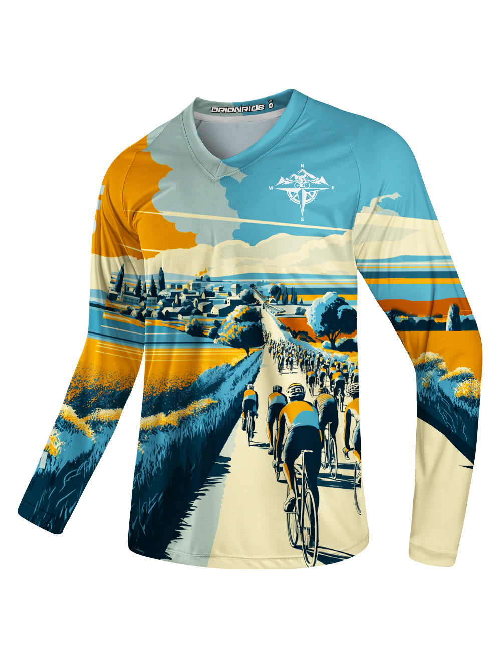 Orionride Cycling Trails Long Sleeve Downhill Jersey
