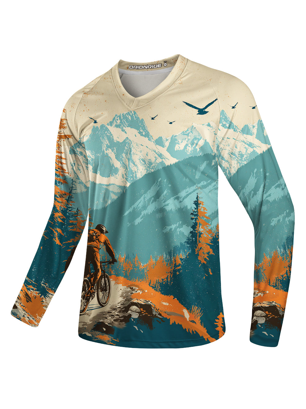 Orionride Adventure Road Long Sleeve Downhill Jersey