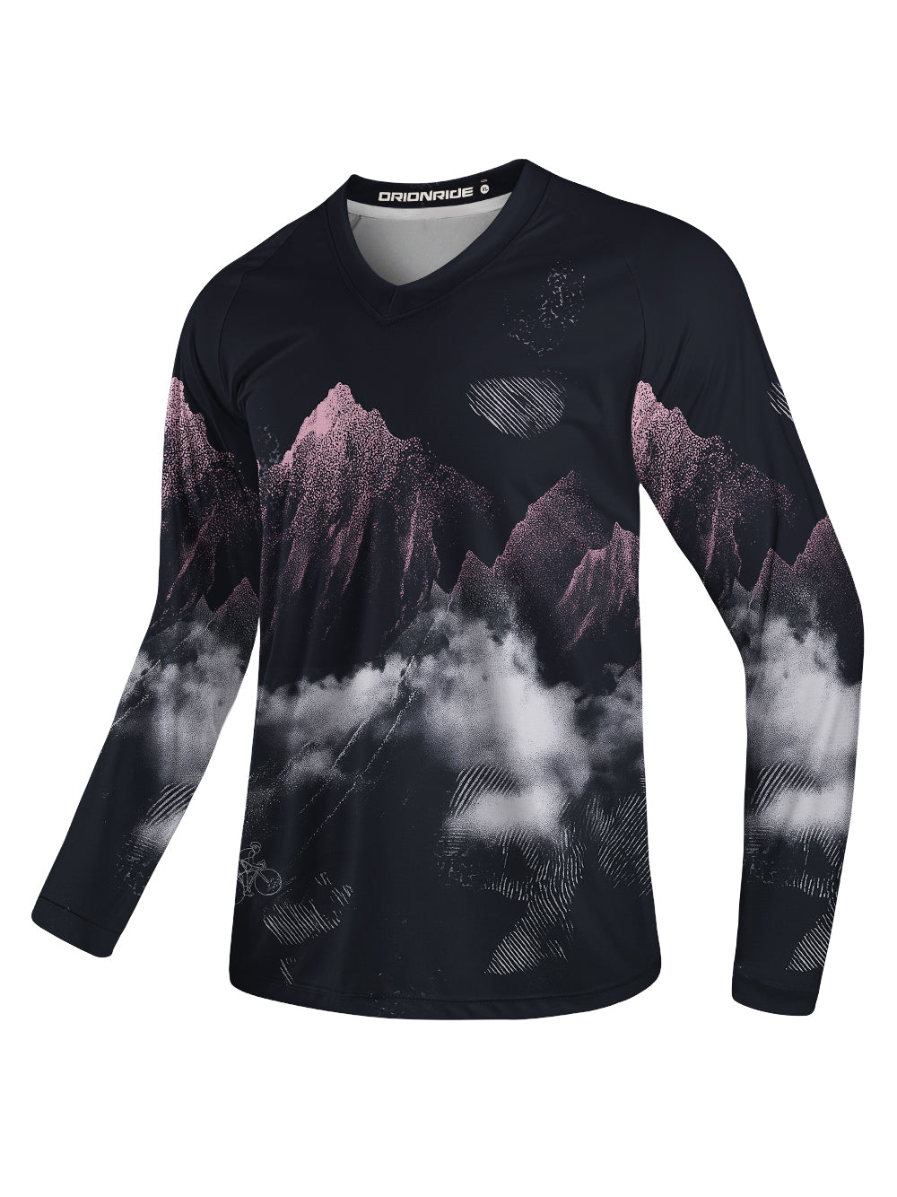 Orionride Mysterious Mountain Long Sleeve Downhill Jersey