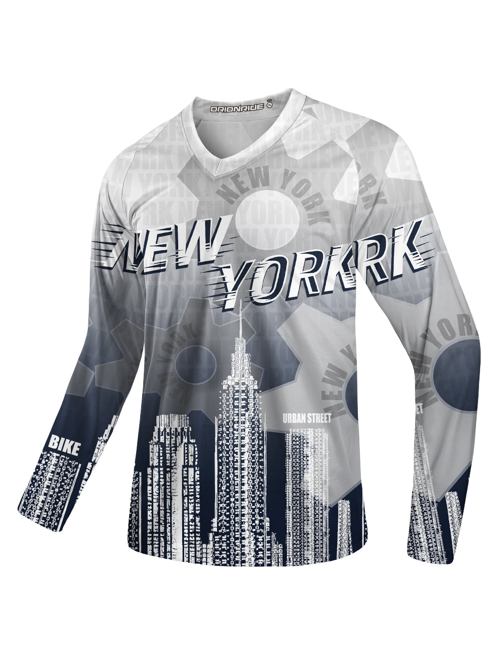 Orionride New York City Long Sleeve Downhill Jersey