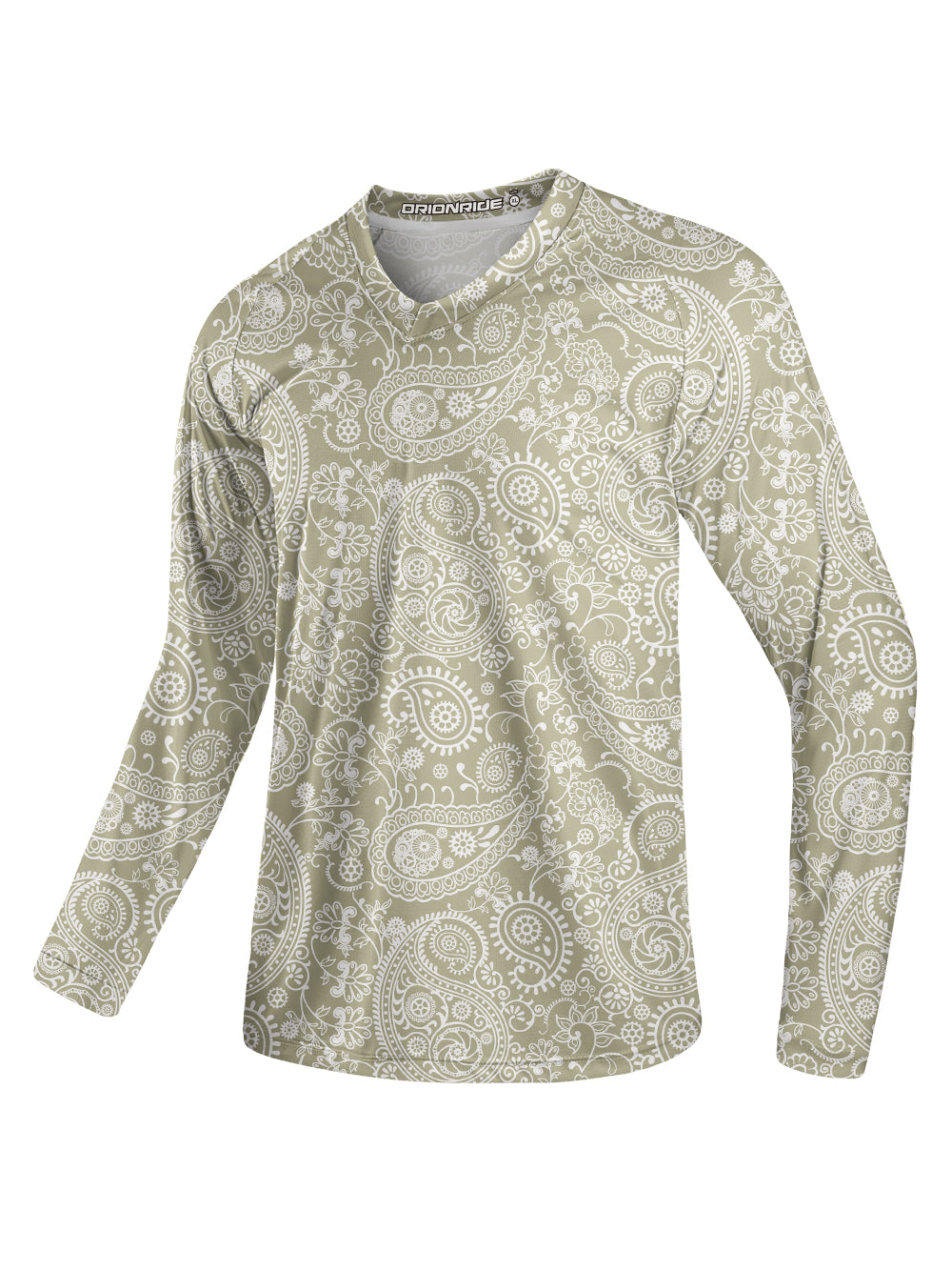 Orionride Wonderful Cashew Flower Long Sleeve Downhill Jersey