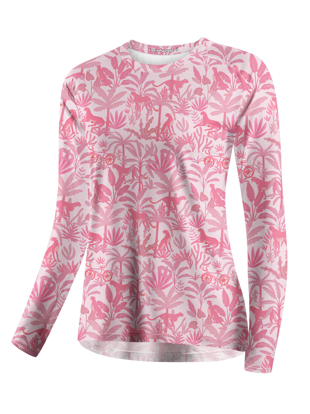 Orionride Jungle Leopar Women's Quick Dry Downhill Jersey