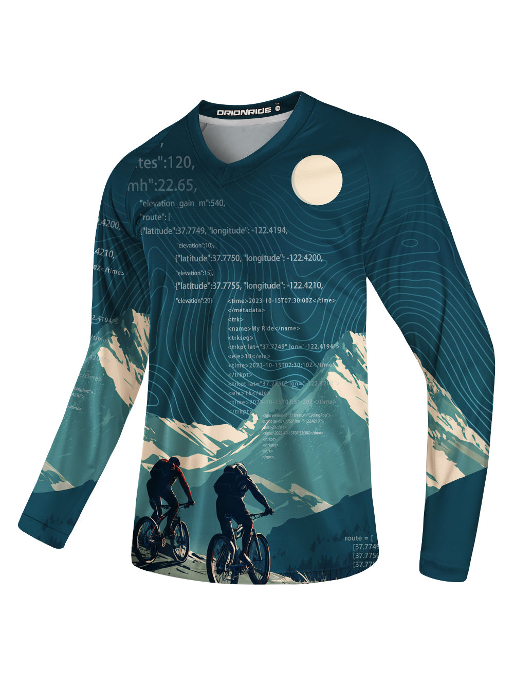Orionride Travel Together Long Sleeve Downhill Jersey