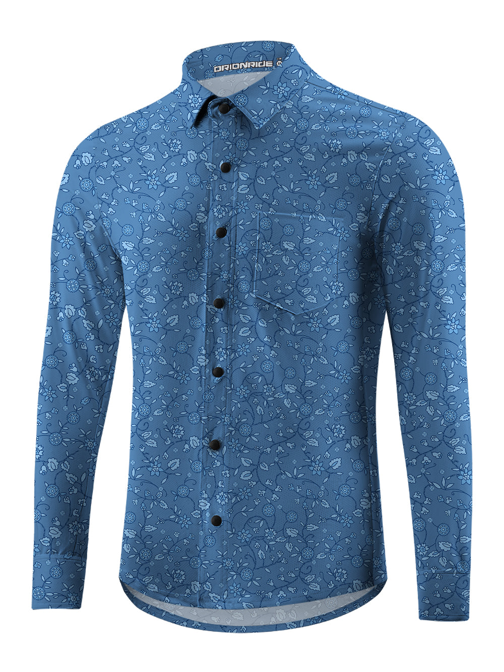 Orionride Gear Whisper Men's Stretchy Breathable Long Sleeve Gravel Shirt