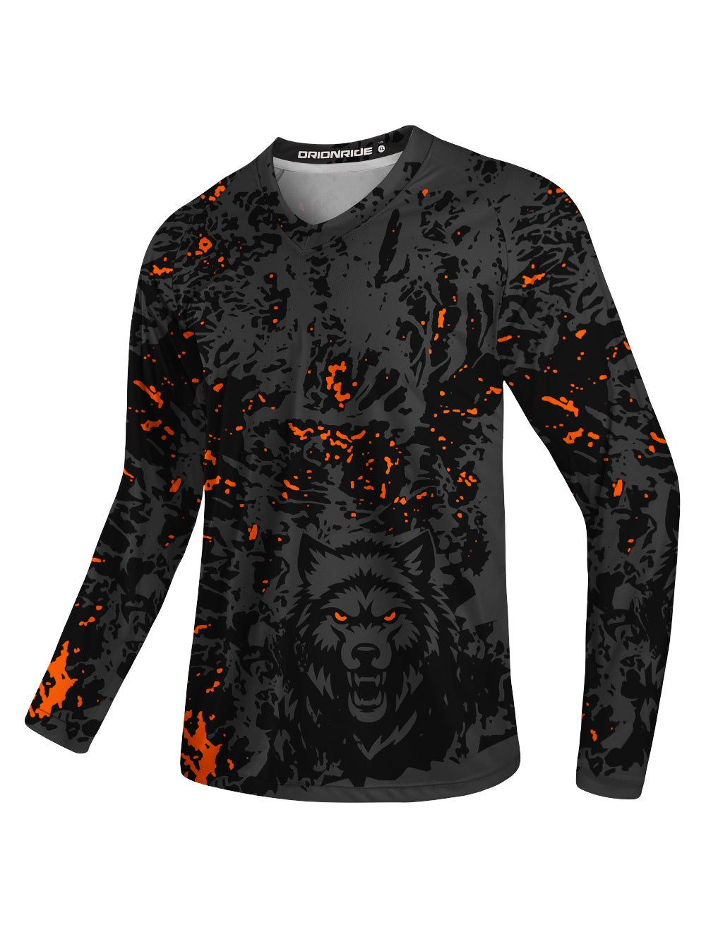 Orionride King Of Animals Long Sleeve Downhill Jersey