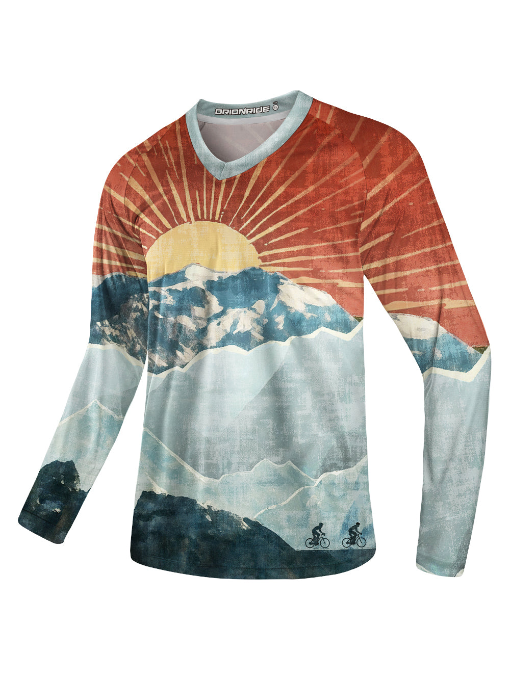 Orionride Iceberg Sunrise Long Sleeve Downhill Jersey