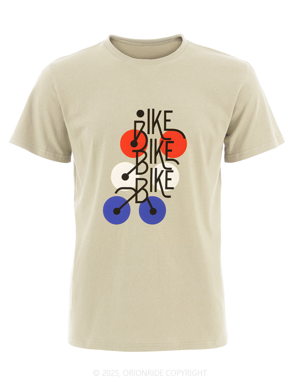 Orionride Unique Frame Short Sleeves Bike T-Shirt
