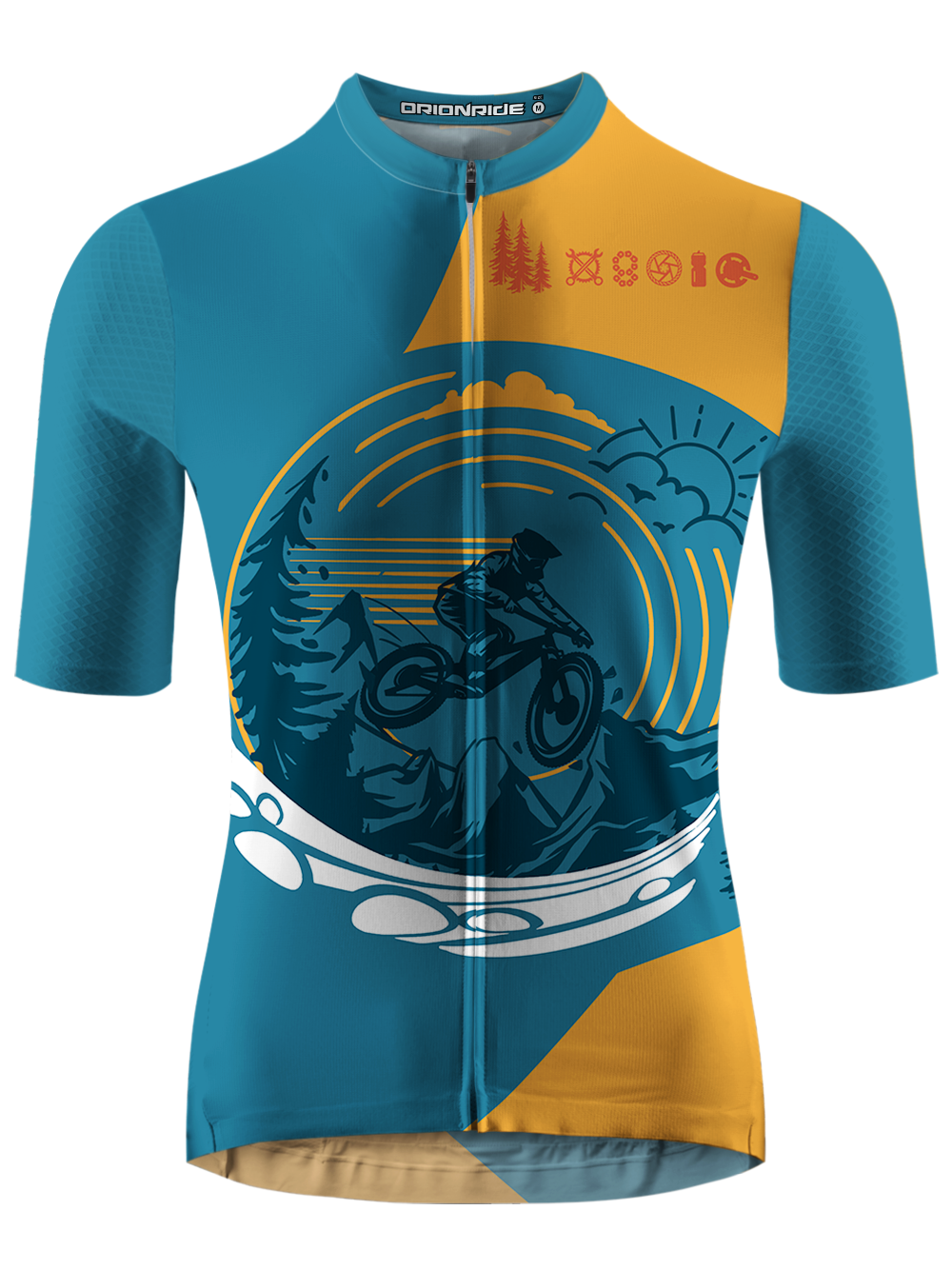 Orionride Adventurous Spirit Short Sleeves Cycling Jersey