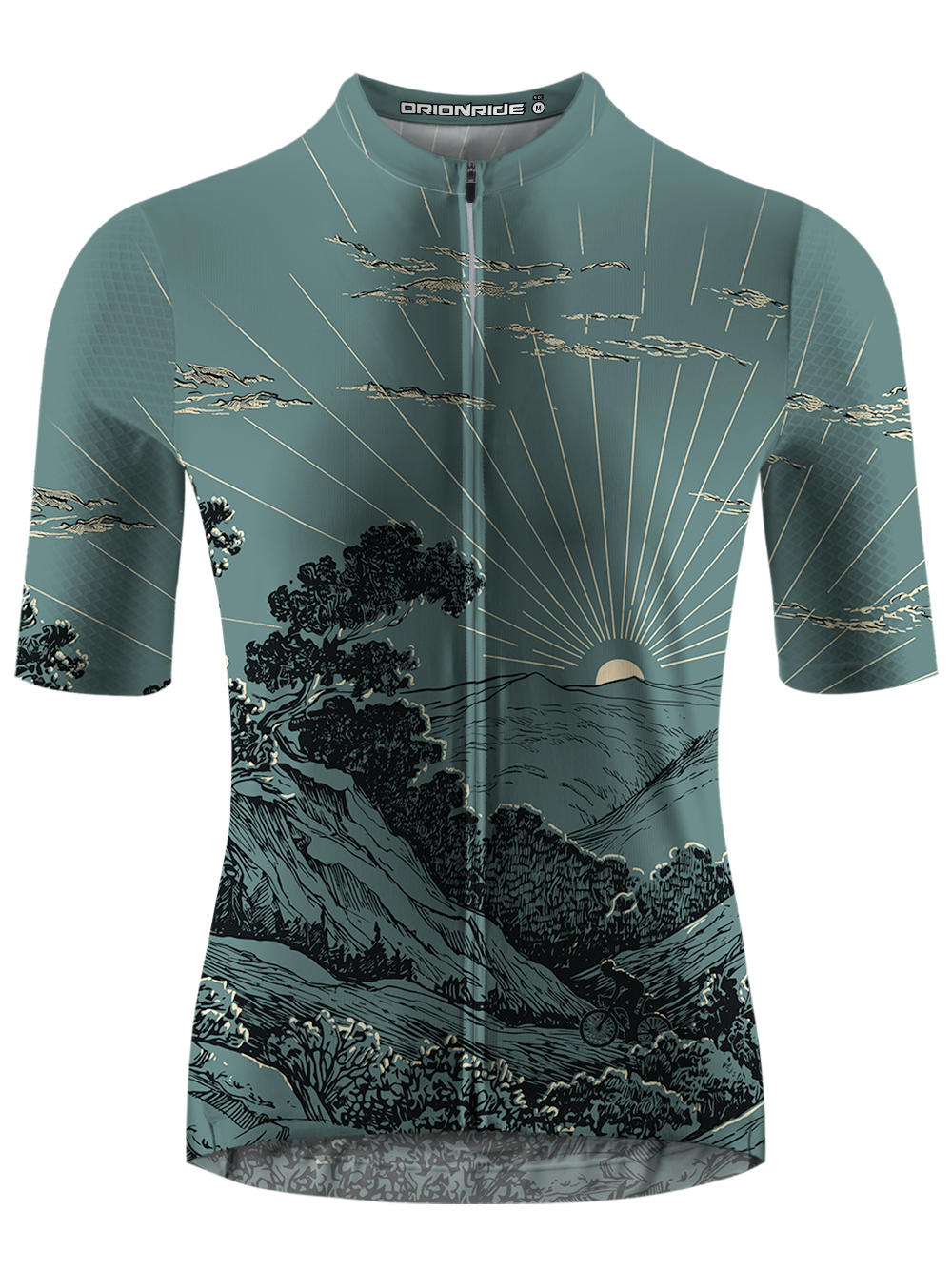Orionride The Rising Sun Short Sleeves Cycling Jersey