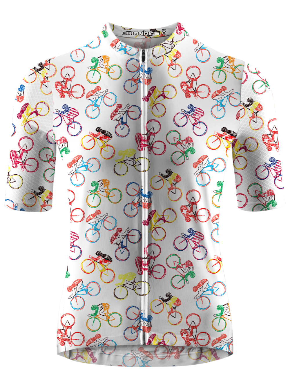 Orionride Cycling Without Borders Short Sleeves Cycling Jersey