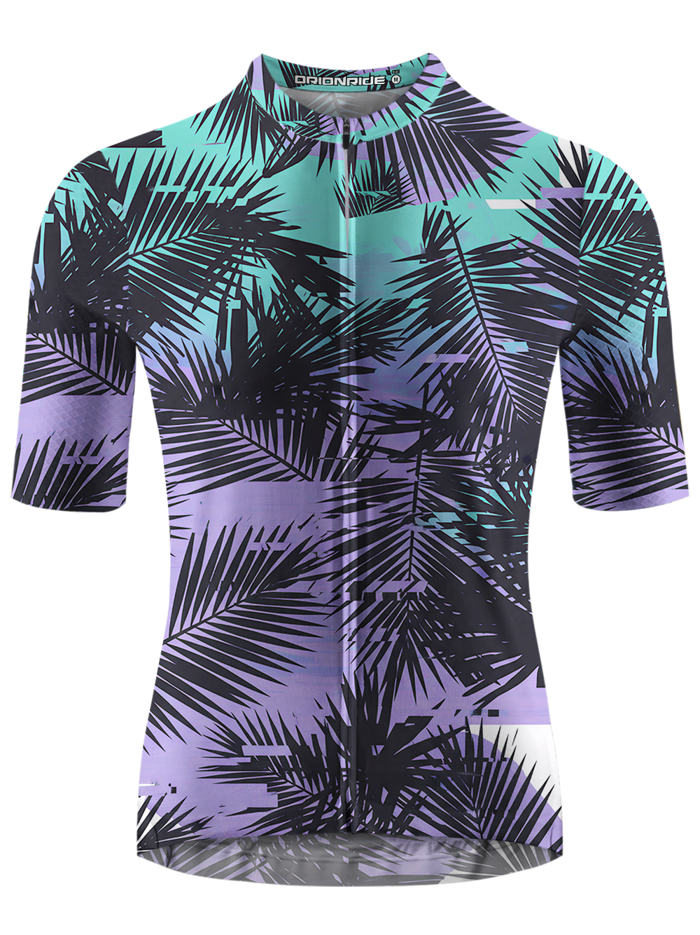 Orionride Coconut Tree Silhouette Short Sleeves Cycling Jersey