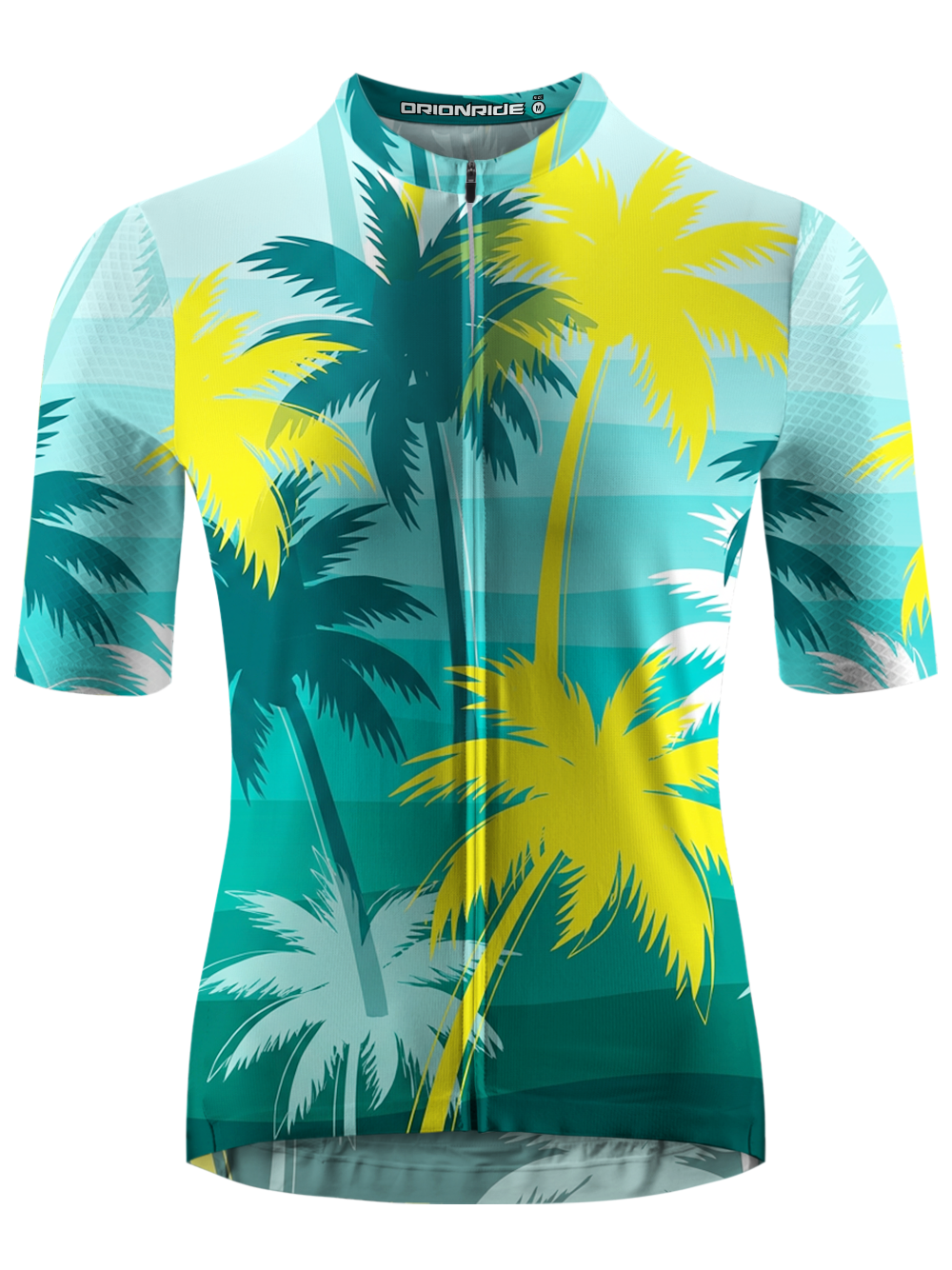 Orionride Dense Palm Trees Short Sleeves Cycling Jersey