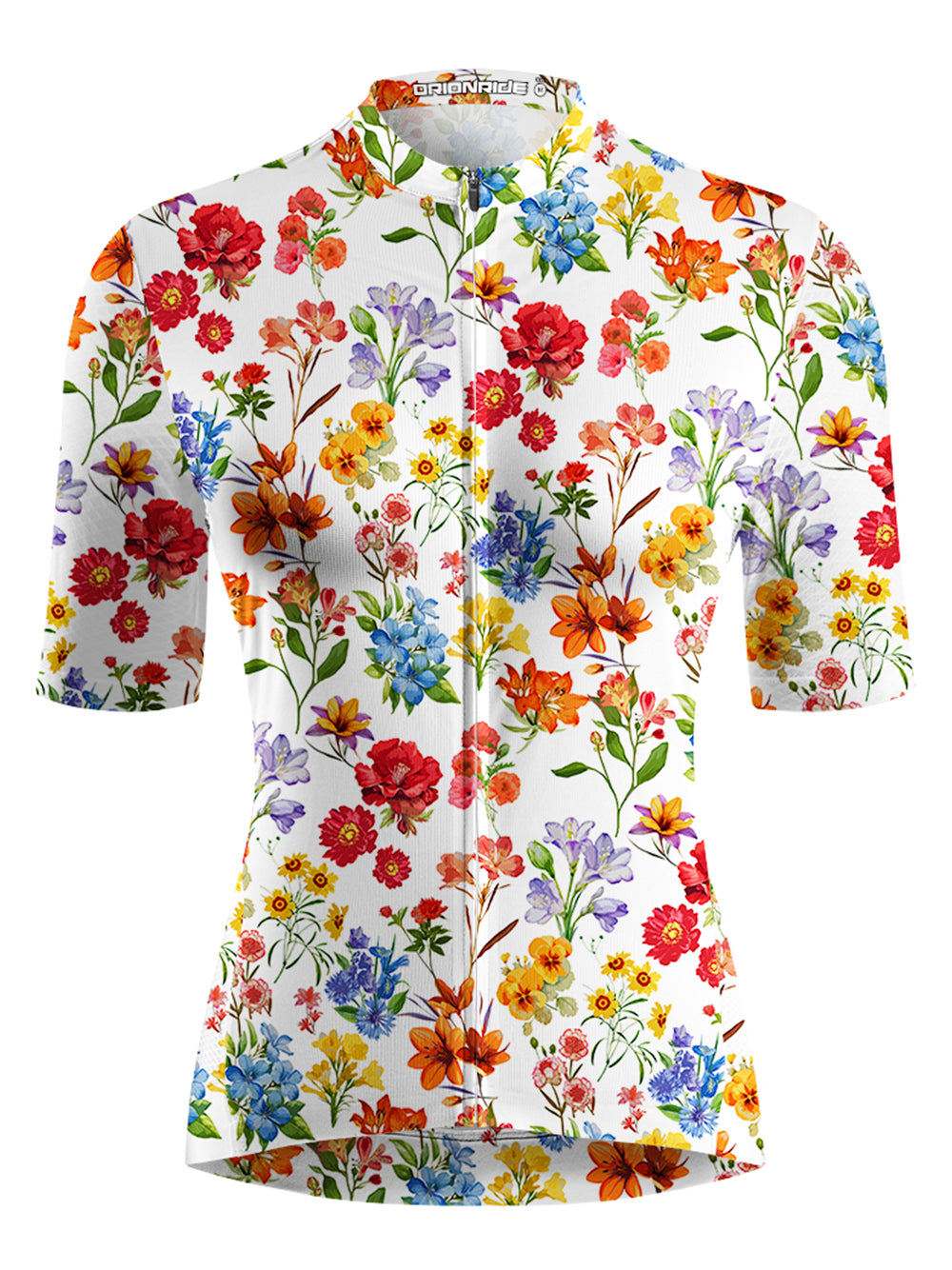 Orionride Sunshine Floral Short Sleeves Women's Jersey