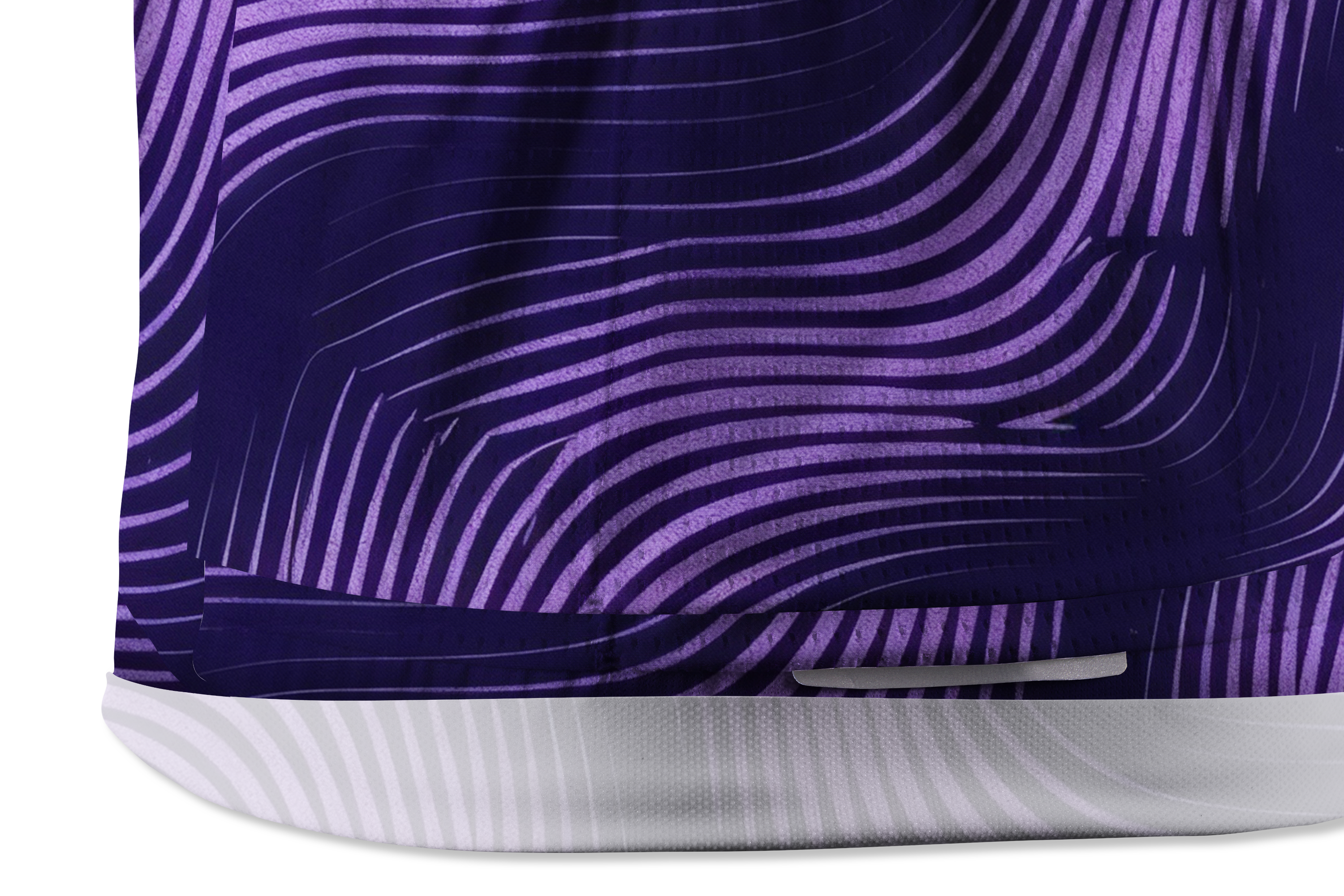 Orionride Purple Lines Short Sleeves Cycling Jersey