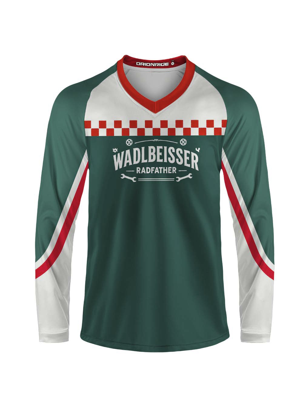 Orionride Simple Blocks Long Sleeve Downhill Jersey
