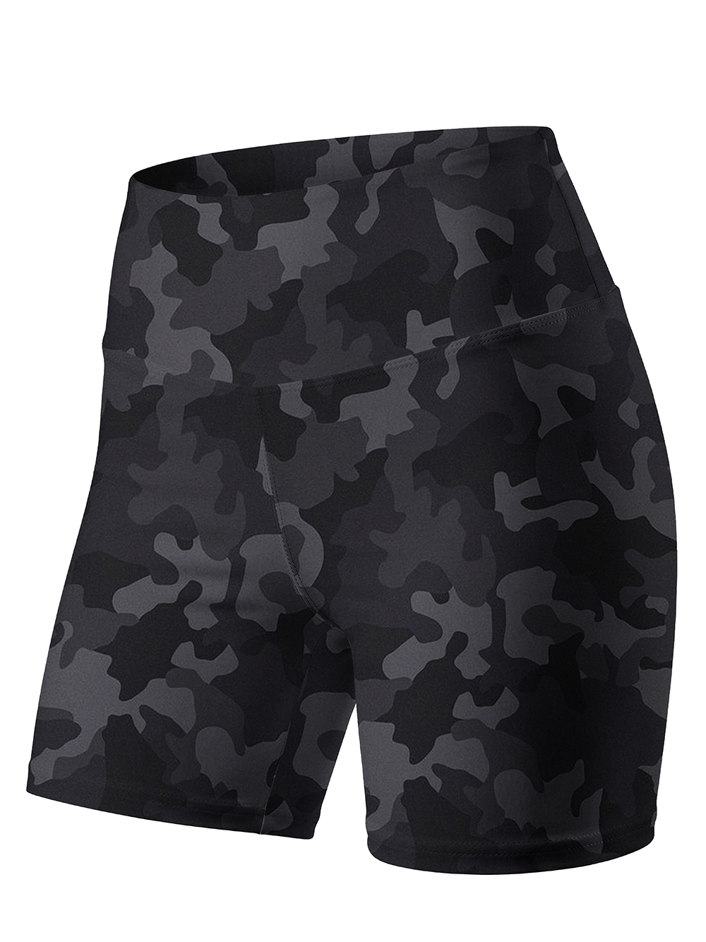 Orionride Black Ripples Women's Cycling Shorts